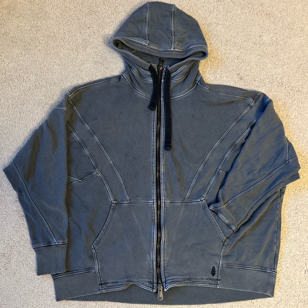 FP Movement by Free People Blue Hoodie Sweater